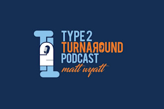 design powerful podcast type diabetes appealing people logo