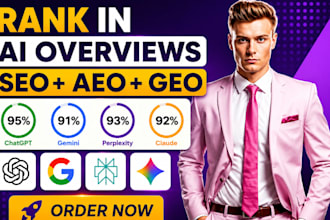rank your website in chatgpt, gemini with GEO, aeo and ai SEO