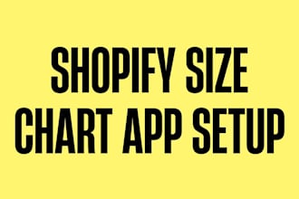setup shopify size chart kiwi bf size csc pify size calconic esc mp ga jotly