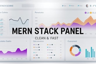 build a professional admin dashboard using react and node js