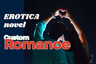 ghostwrite romance and erotica fiction stories, sci fi novels