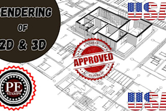 be california and ga sc ok MD review stamp architectural drawings city permit