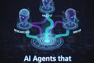 build autonomous ai agents using crewai and langchain