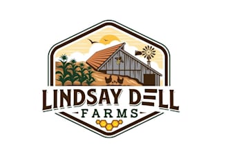 design unique earthy farm logo