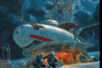 draw sci fi illustration and sci fi art