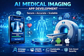 develop ai medical imaging diagnostic app, anomaly detection app