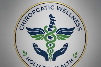 design a professional chiropractic logo