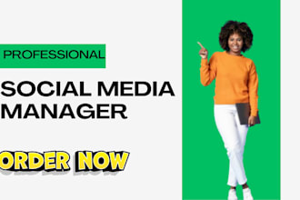 be your social media manager, schedule post using metricool, buffer, hootsuite