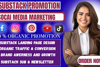 promote your substack page, articles and bring subscribers