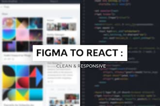 convert figma to reactjs or nextjs with pixel perfect design