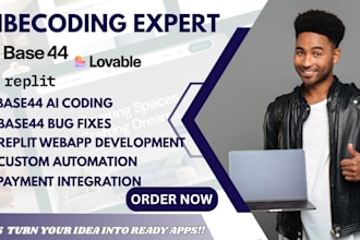 develop base44 lovable ai bug fixing base 44 replit base 44 app base 44 expert