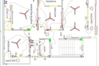 draw electrical wiring diagrams and schematics in autocad
