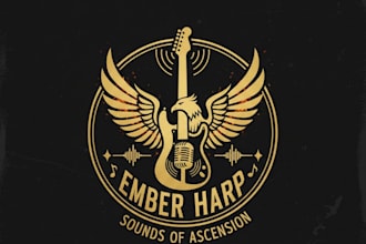 design a professional musician and  band logo
