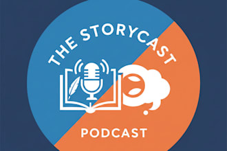 design a professional podcast logo