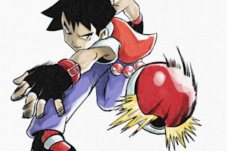 create pokemon in sugimori artstyle based on your concept