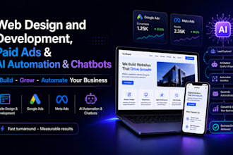 web designer and developer, ai automation and chatbot expert