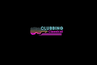 design orchestral clubbing events logo