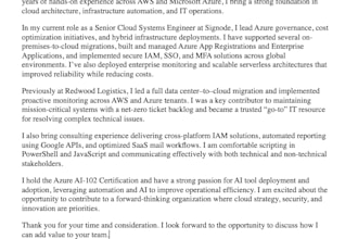 be a cloud and ai engineer