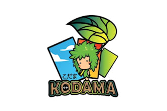 design amazing japanese card shop logo