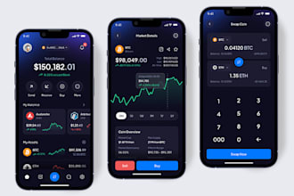 develop 2026 fintech app, crypto wallet app, payment app, bank loan app cash app