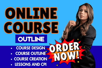 do online course creation, course details content editing
