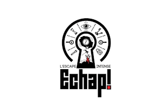 make great logo for immersive escape room in a french island