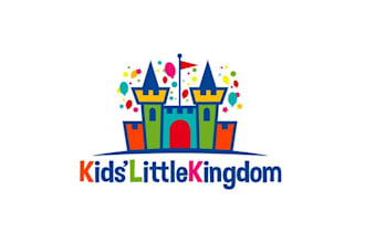 design greatest fun logo for kids little kingdom toy seller