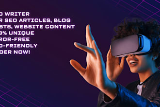 do seo content writing tech artivles and blog posts b2b tech