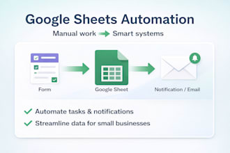 fix or automate your google sheets workflows