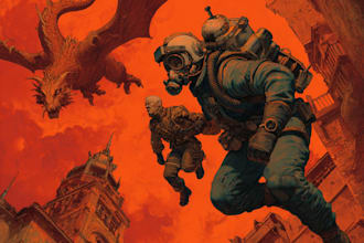 draw sci fi illustration and sci fi art