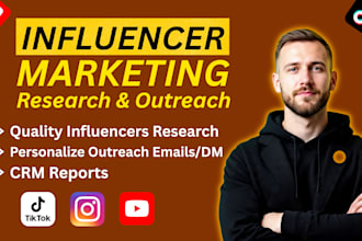 do instagram influencer research and outreach for influencer marketing