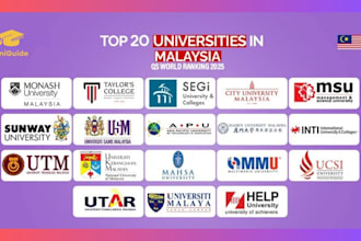 assist with university admission and visa application