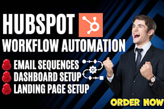 setup hubspot crm hubspot automation hubspot workflow email marketing automation