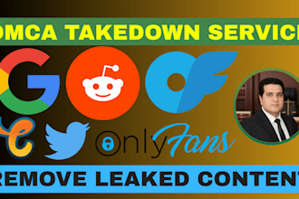 remove leaked , stolen, copyright harassing content from onlyfan ,twitter dmca