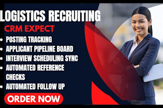 setup logistics shipwell leadsend turvo gohire  ashby bamboohr recooty lever crm