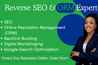 do online reputation management and reverse SEO