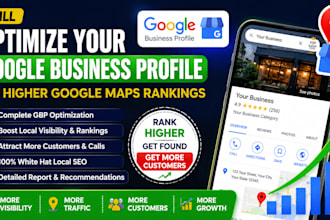 optimize your gbp for local SEO and maps rankings
