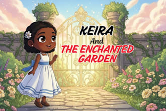 christian children story book illustration african american picture book design