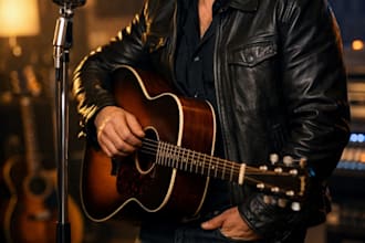 be your country male singer, lyrics writer, music production and blues