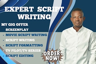do screenwriting, screenplay, movie script writing, script writer, TV pilot