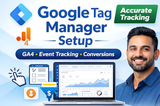 do google tag manager setup, ga4 event and conversion tracking
