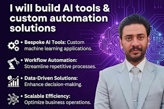 build ai tools and custom automation solutions