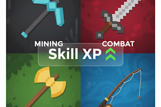 help you with skills xp in hypixel skyblock