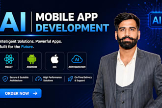 build ai powered mobile app and ai website