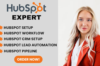 build hubspot workflows and automation for leads and sales processes