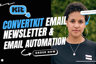setup convertkit newsletter convertkit email sequence kit ai landing page expert