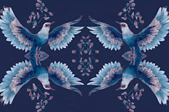design unique seamless pattern for textile fabric prints