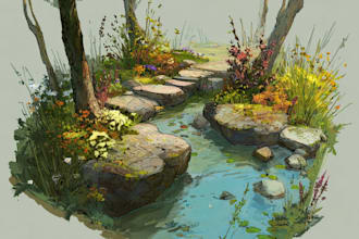 environment concept art landscape design