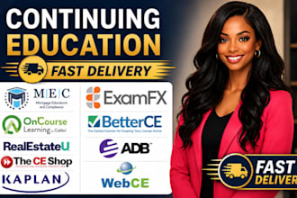 help with continuing education and certification course