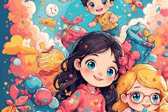 design a cartoon character
